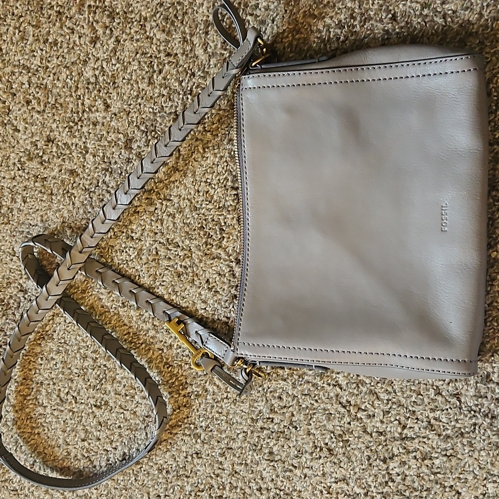 Fossil Grey Purse